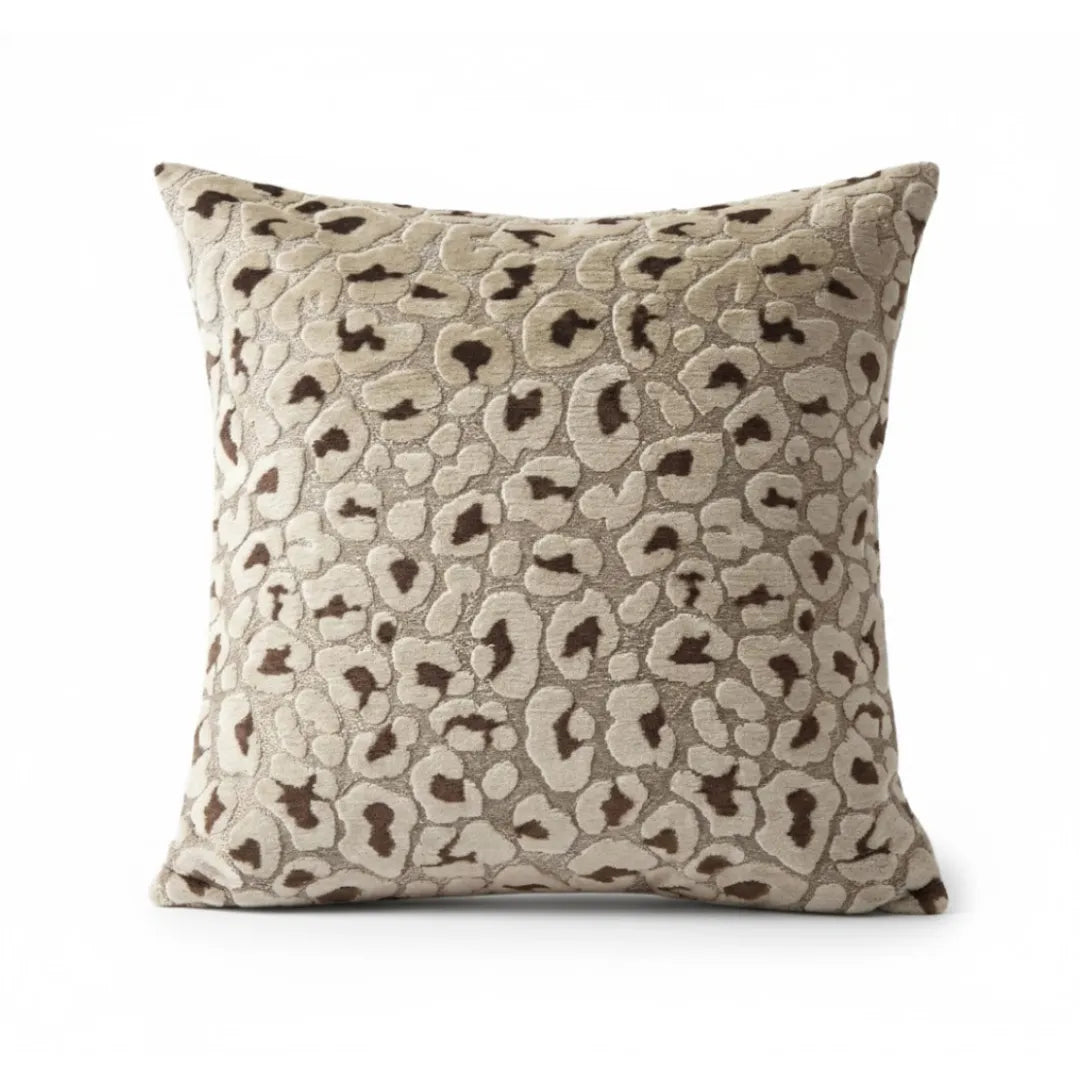 A&L °179 Leopard Pattern cushion cover - Velvet Scatter Cushion