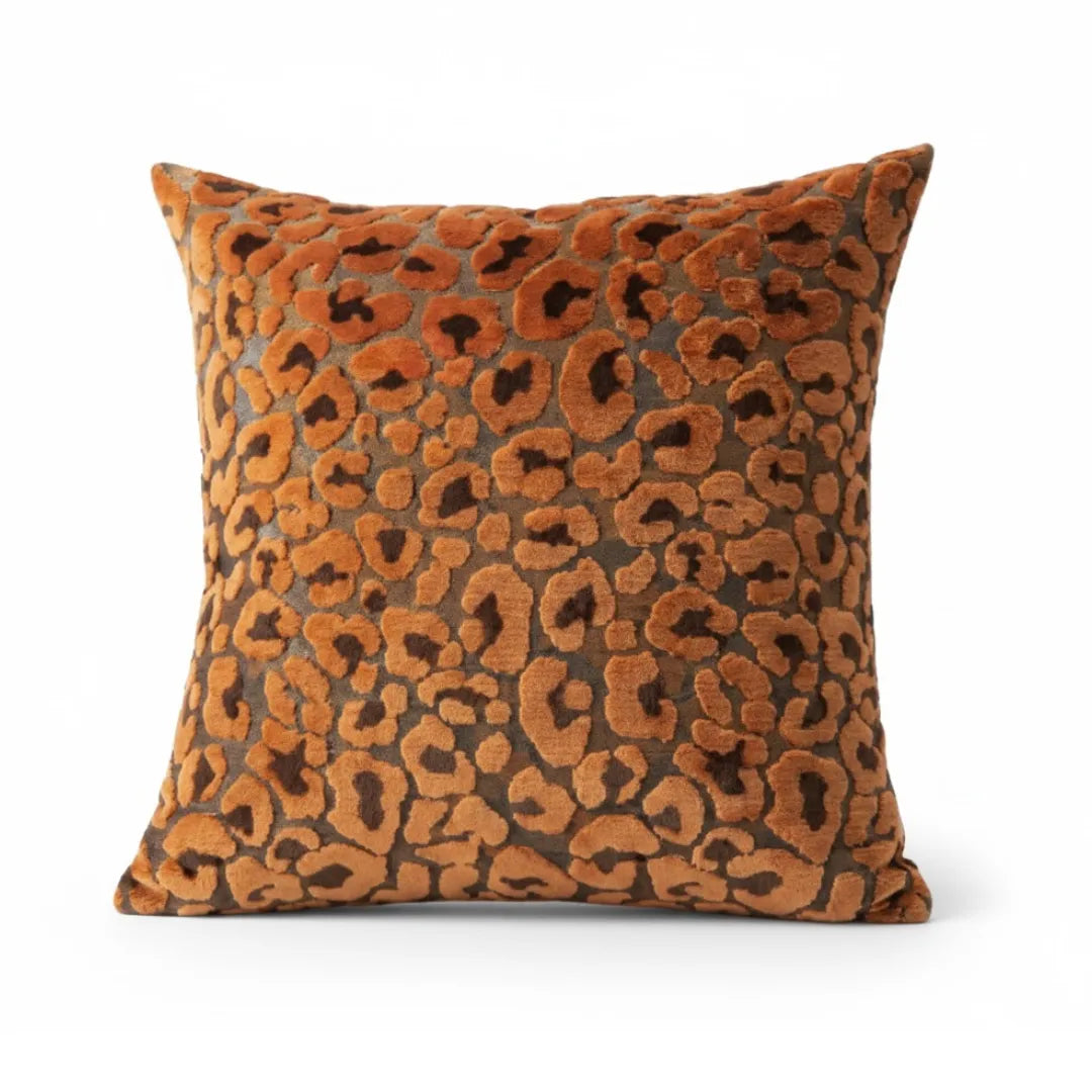 A&L °179 Leopard Pattern cushion cover - Velvet Scatter Cushion