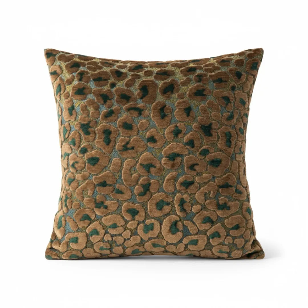 A&L °179 Leopard Pattern cushion cover - Velvet Scatter Cushion