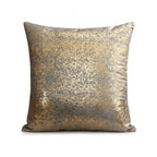 A&L °180 Velvet cushion cover - Modern Foil Print Decorative Sofa Pillow