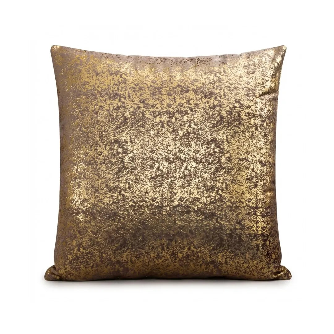 A&L °180 Velvet cushion cover - Modern Foil Print Decorative Sofa Pillow