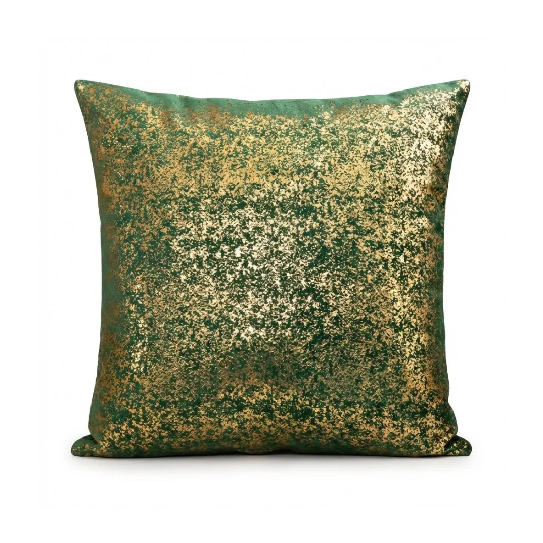 A&L °180 Velvet cushion cover - Modern Foil Print Decorative Sofa Pillow