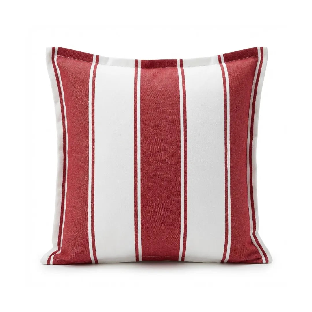 A&L °188 Red Decorative Cushion Cover - Stripe Sofa Cushion