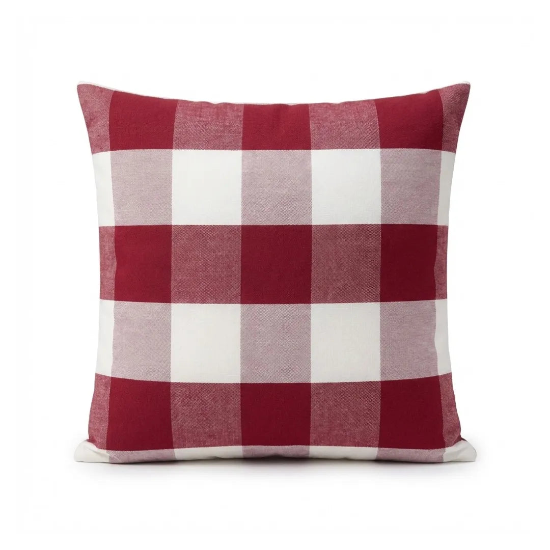 A&L °188 Red Decorative Cushion Cover - Stripe Sofa Cushion