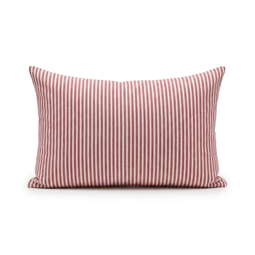 A&L °190 Red Lumbar Cushion Cover - Decorative Throw Cushion for Sofa