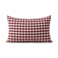 A&L °190 Red Lumbar Cushion Cover - Decorative Throw Cushion for Sofa