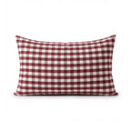 A&L °190 Red Lumbar Cushion Cover - Decorative Throw Cushion for Sofa