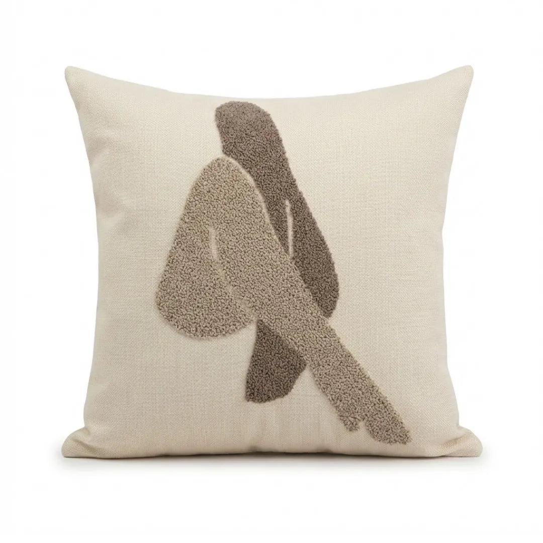 A&L °192 Abstract Bouclé cushion cover - Modern Textured Sofa Cushion