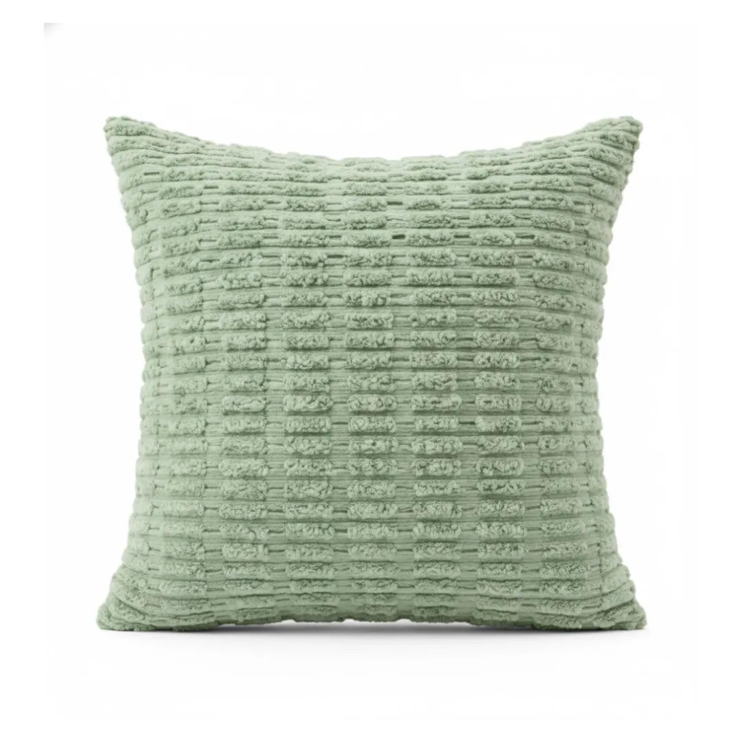 A&L °199 Corduroy Cushion Cover – Striped Soft Throw Cushion for Sofa