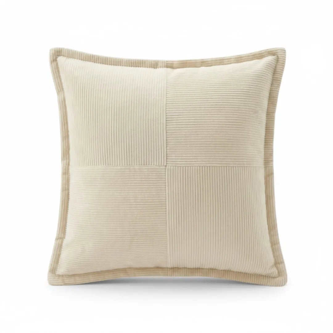 A&L °200 Patchwork Corduroy Cushion Cover – Sofa Cushion for Bed