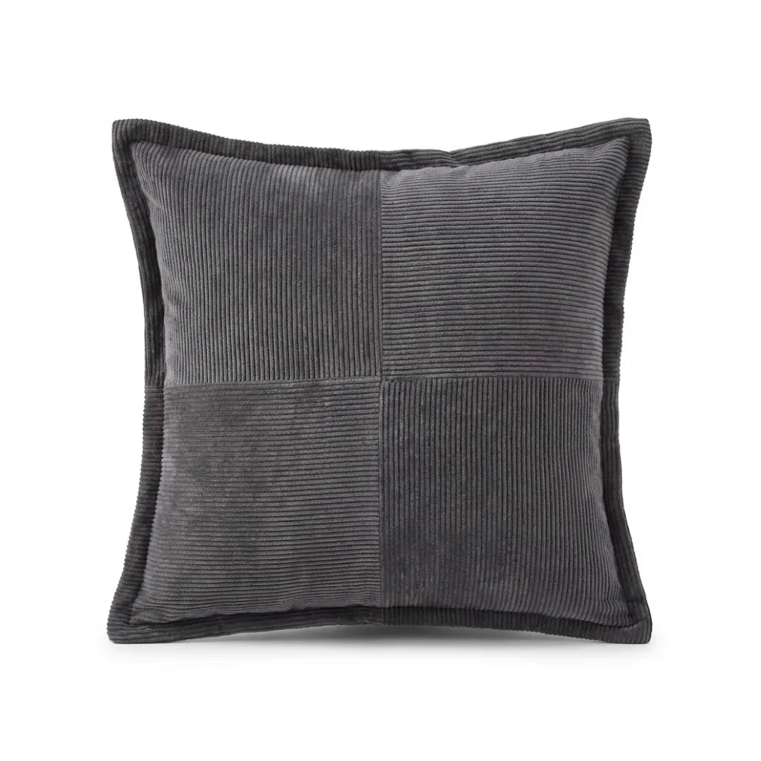 A&L °200 Patchwork Corduroy Cushion Cover – Sofa Cushion for Bed