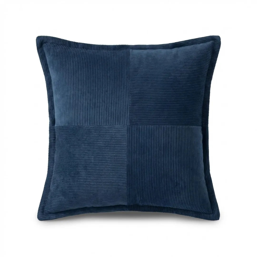 A&L °200 Patchwork Corduroy Cushion Cover – Sofa Cushion for Bed