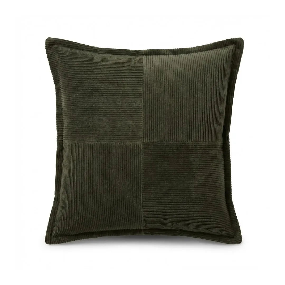 A&L °200 Patchwork Corduroy Cushion Cover – Sofa Cushion for Bed