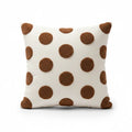 A&L °20 Decorative Cushion Cover – Soft Textured Dot Pattern Design