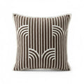 A&L °24 Decorative Cushion Cover – Modern Textured Linework Design