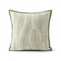 A&L °30 Decorative Scatter Cushion Cover – Leaf Textured Sofa Cushion
