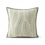 A&L °30 Decorative Scatter Cushion Cover – Leaf Textured Sofa Cushion