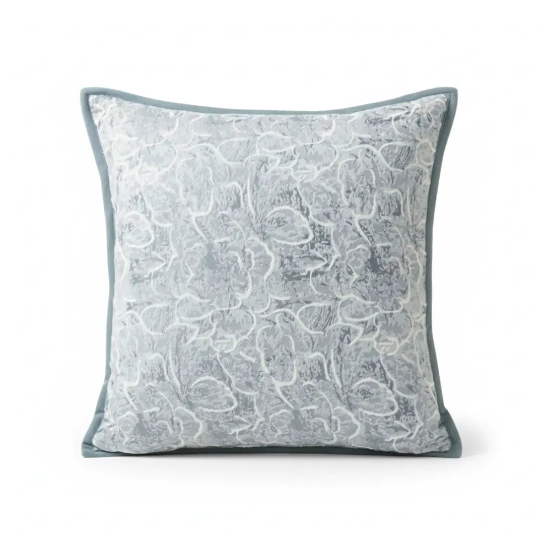 A&L °31 Textured Flower Cushion Cover – Decorative Sofa Cushion Design