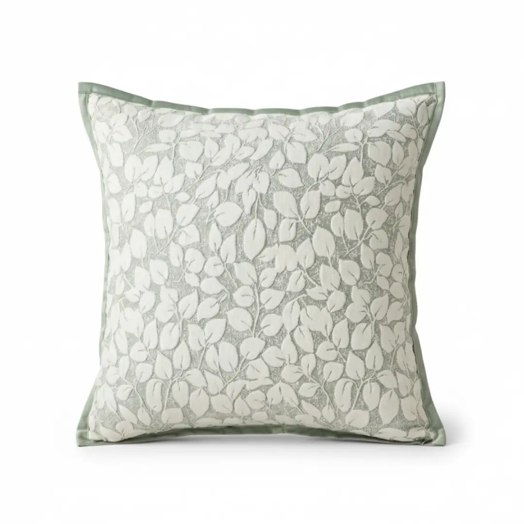 A&L °32 Leaf Scatter Cushion Cover – Modern Textured Throw Pillow