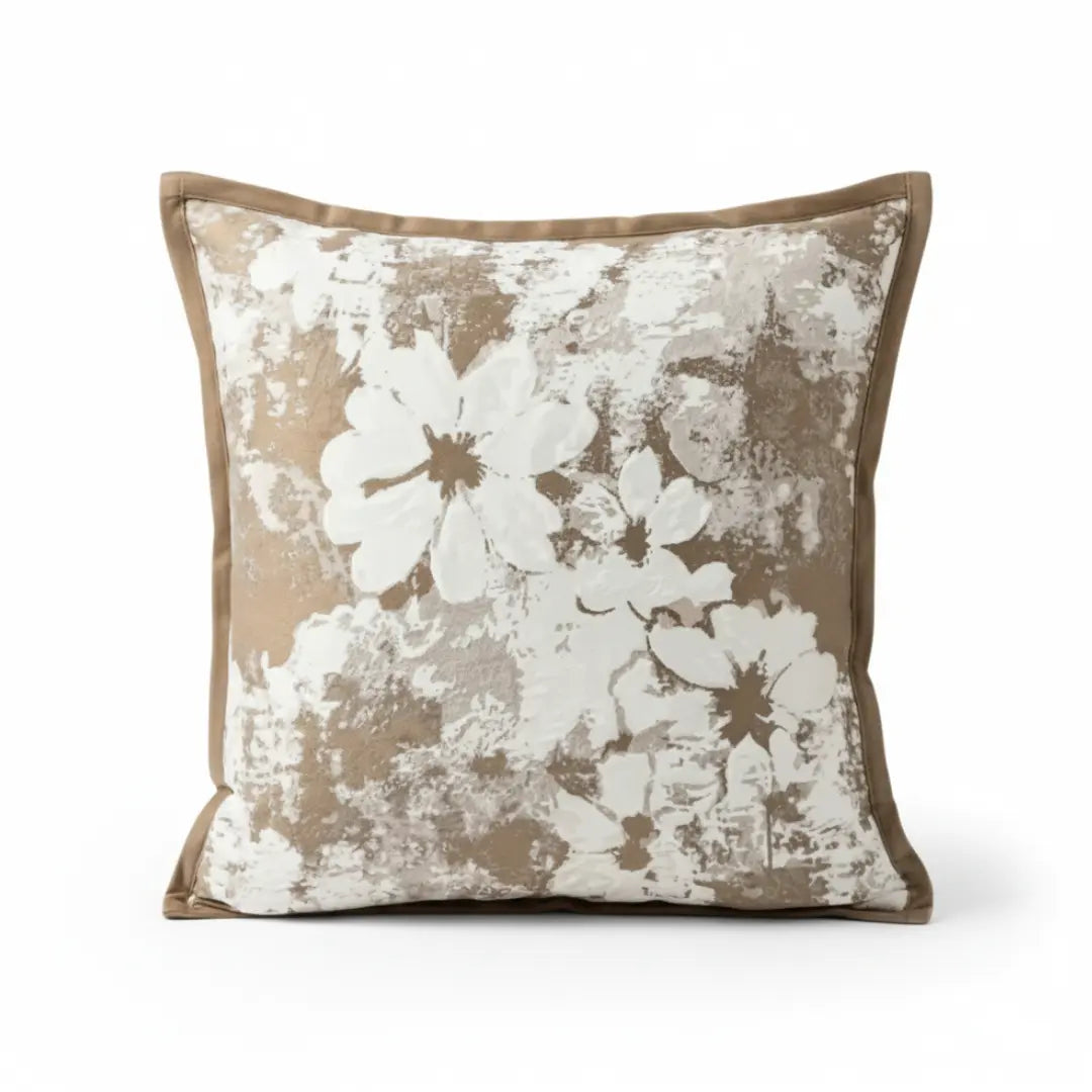 A&L °33 Throw Pillow Cushion Cover – Decorative Flower Sofa Cushion