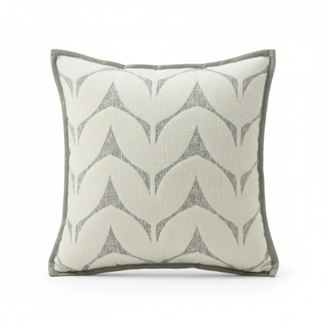 A&L °34 Textured Cushion Cover – Geometric Pattern Scatter Cushion