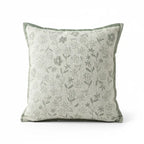 A&L °36 Floral Cushion Cover – Decorative Textured Chair Cushion