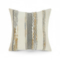 A&L °39 Striped Throw Cushion Cover – Textured Sofa Pillow