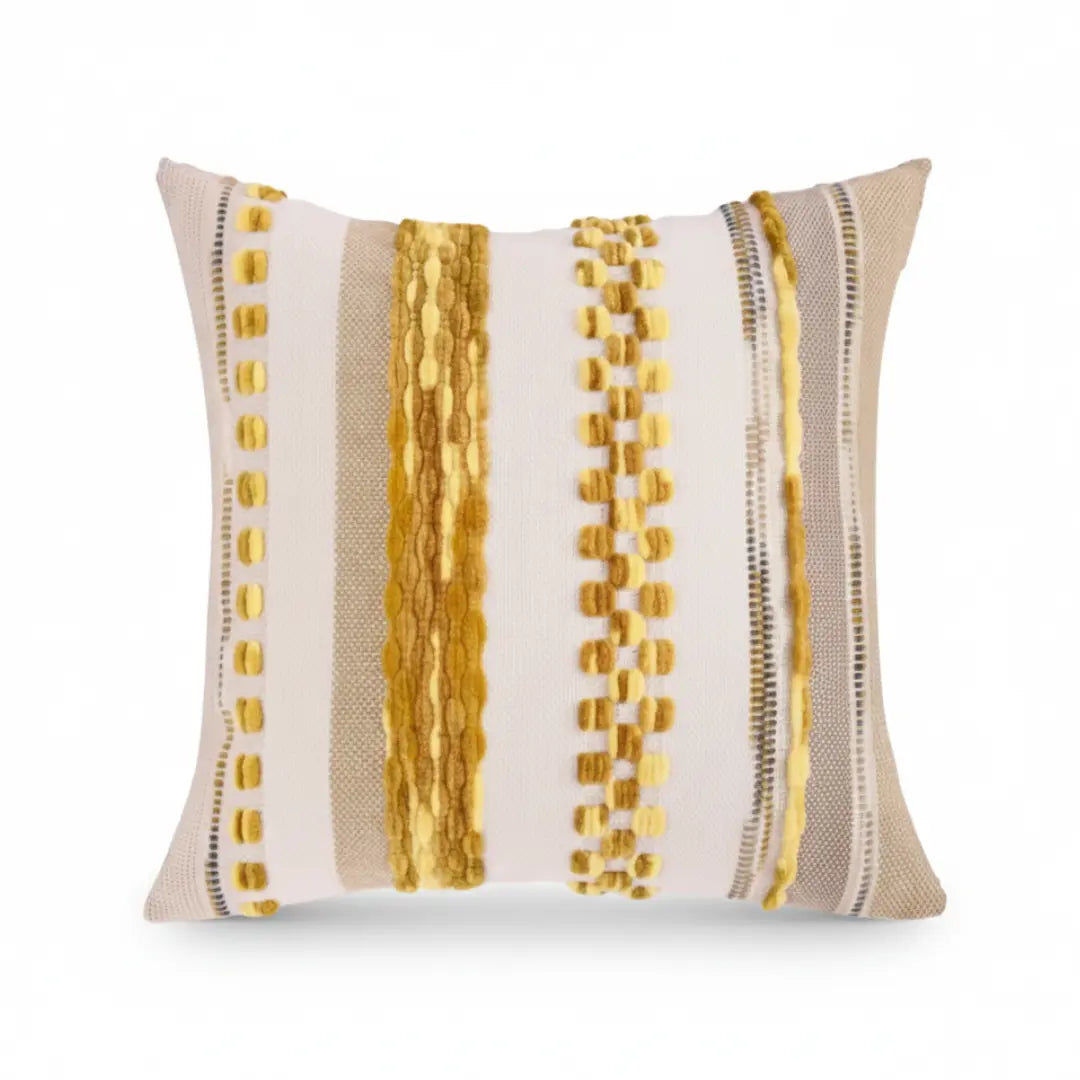 A&L °40 Textured Cushion Cover – Decorative Boho Scatter Cushion
