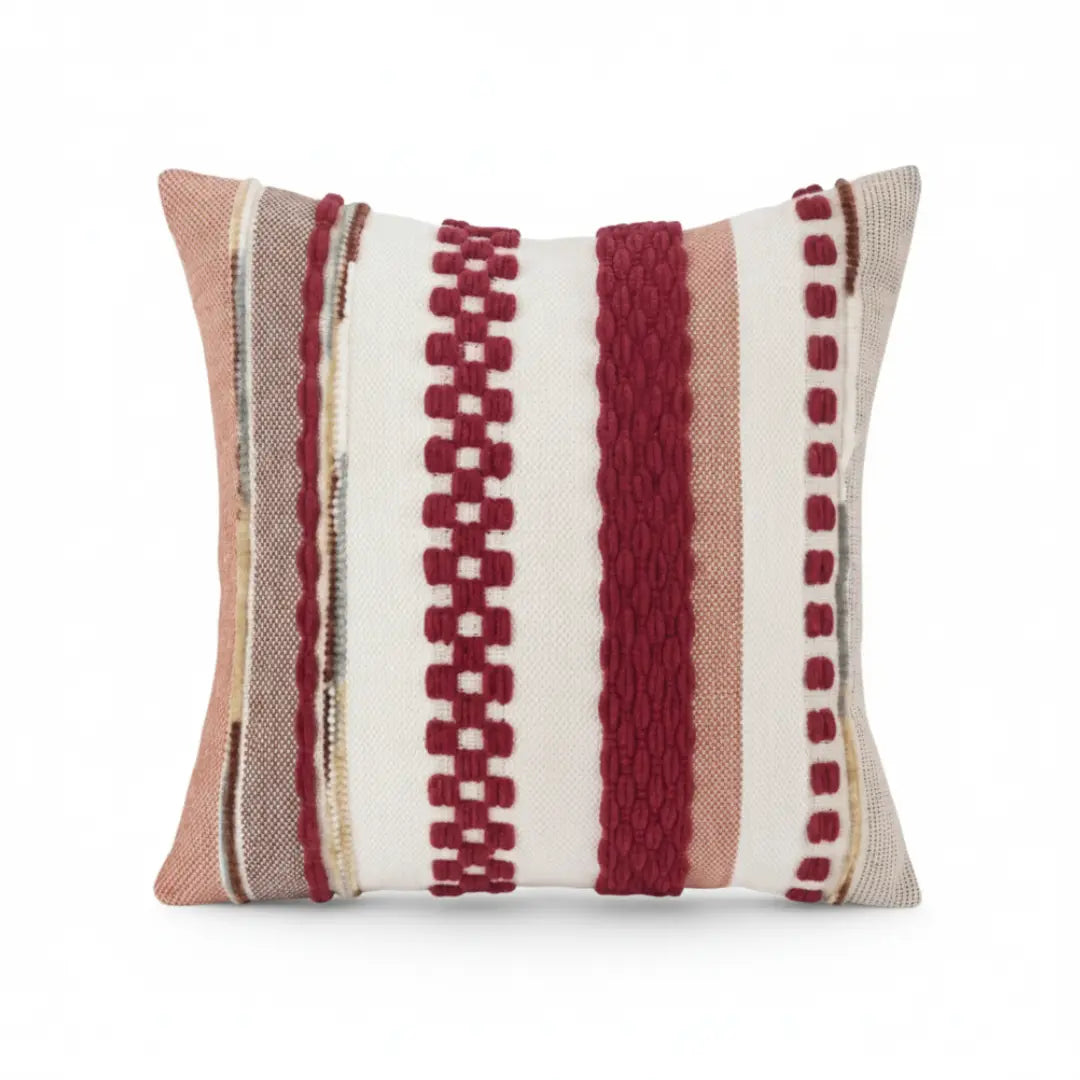 A&L °41 Cushion Cover – Striped Decorative Throw Cushion for Sofa