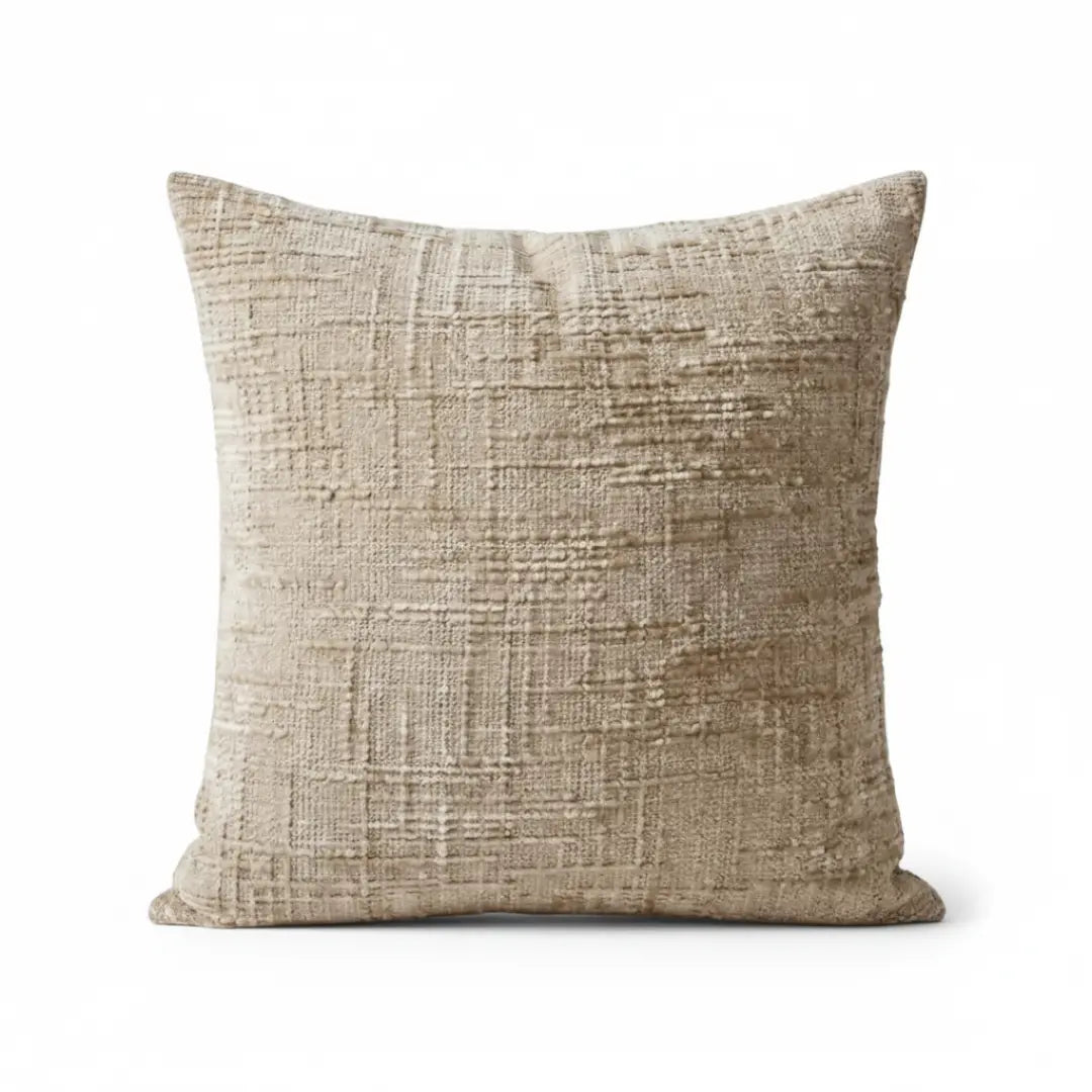 A&L °44 Woven Chenille Cushion Cover - Textured Decorative Cushions
