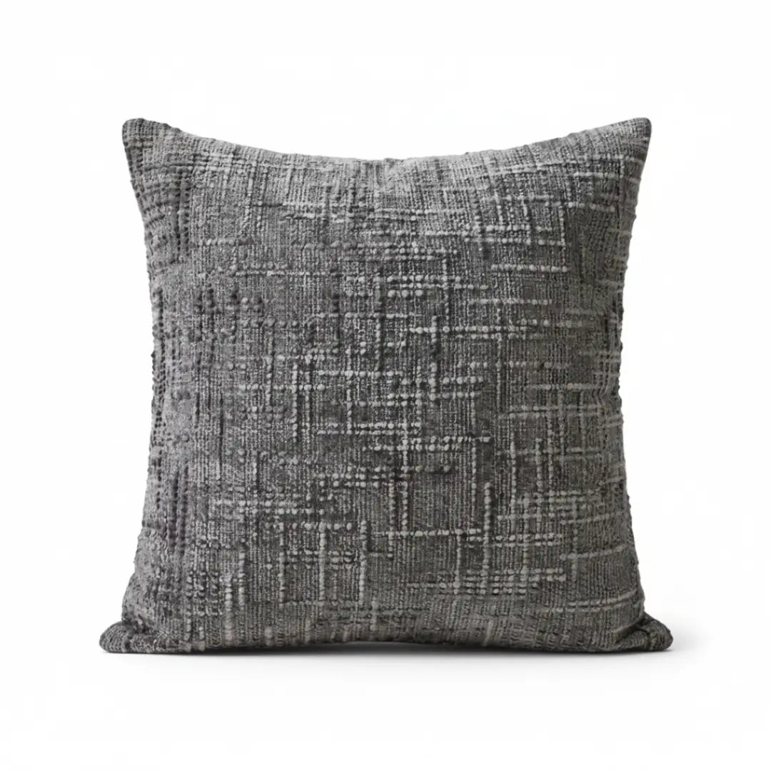 A&L °44 Woven Chenille Cushion Cover - Textured Decorative Cushions
