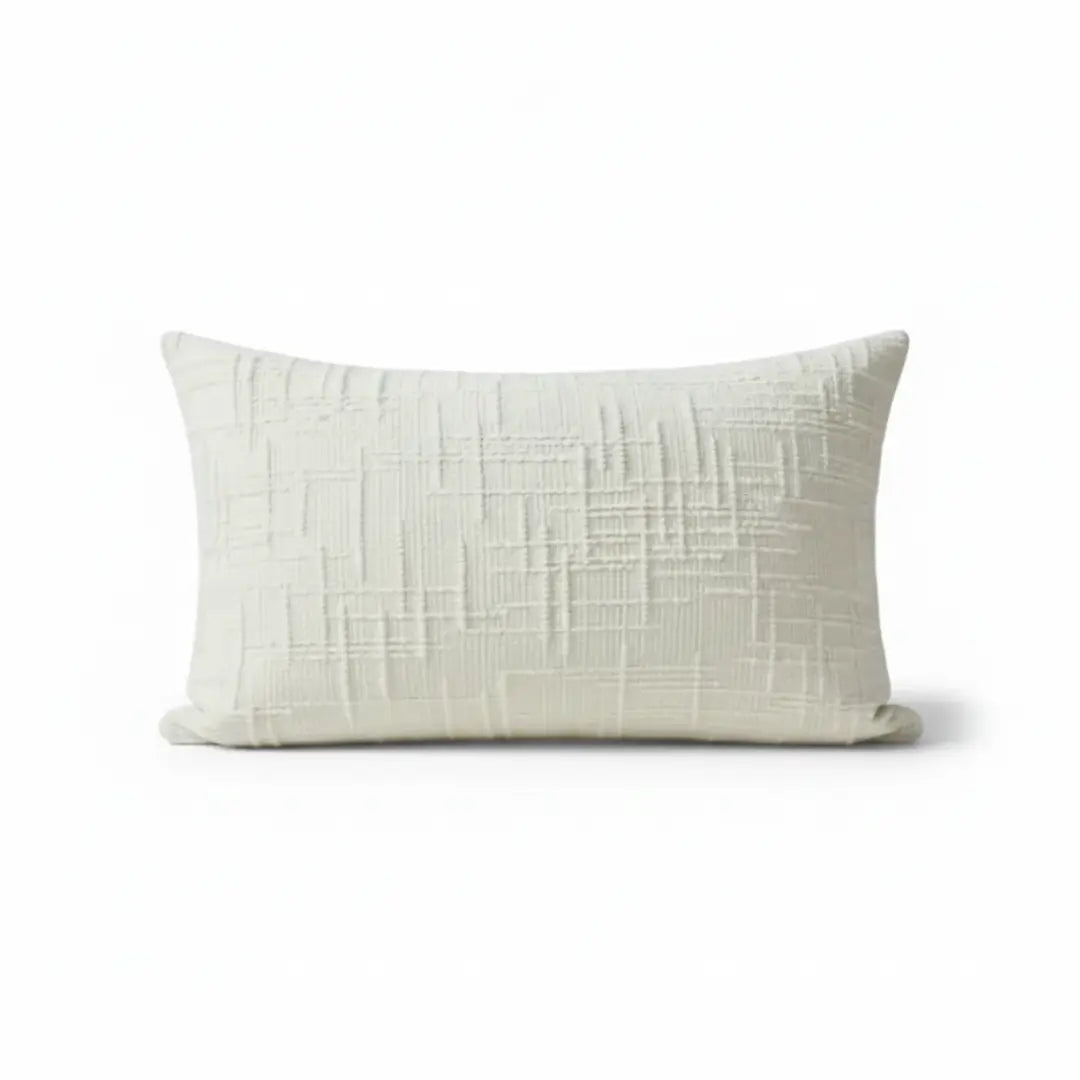 A&L °47 Woven Chenille Lumbar Cushion Cover - Textured Cushions