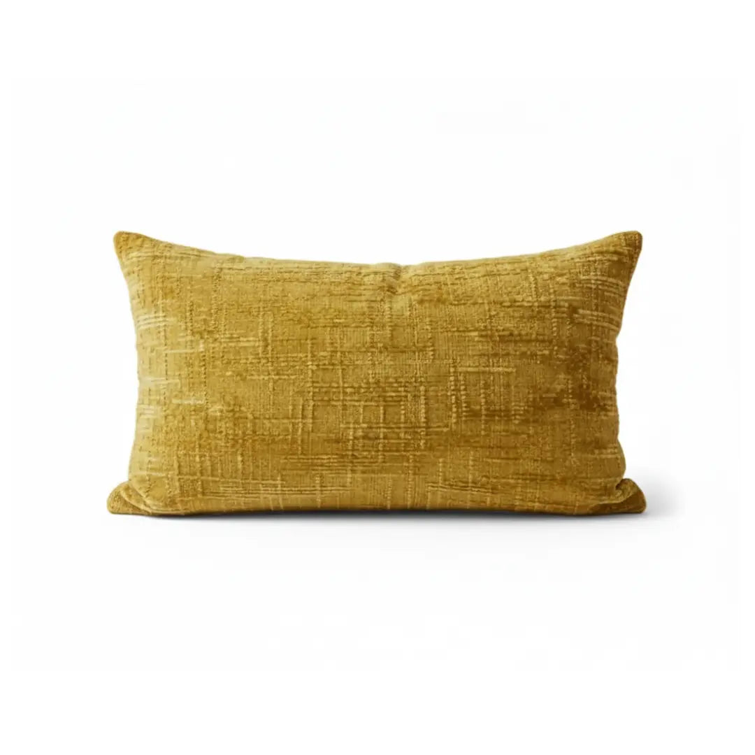 A&L °47 Woven Chenille Lumbar Cushion Cover - Textured Cushions