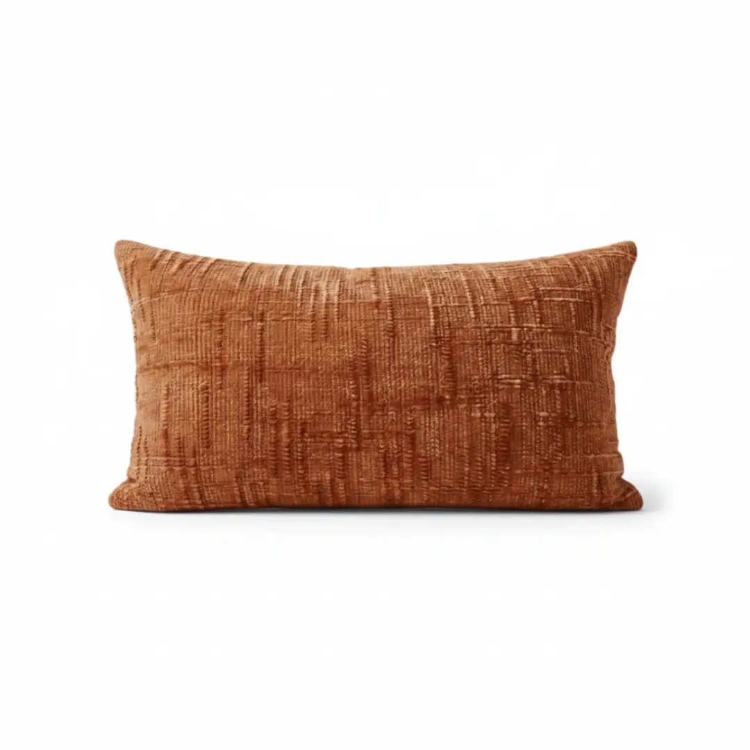 A&L °47 Woven Chenille Lumbar Cushion Cover - Textured Cushions