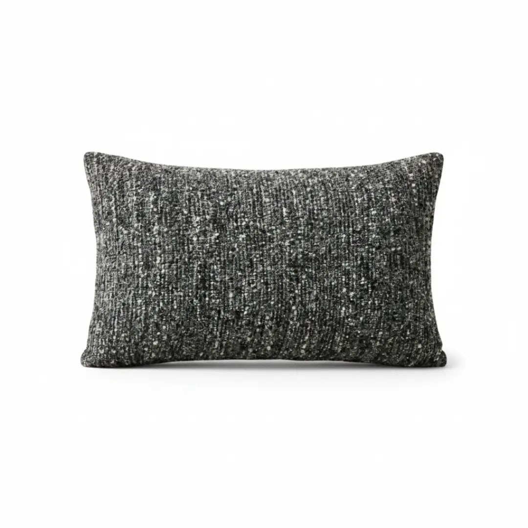 A&L °49 Bouclé Lumbar Cushion Cover - Textured Scatter Cushions
