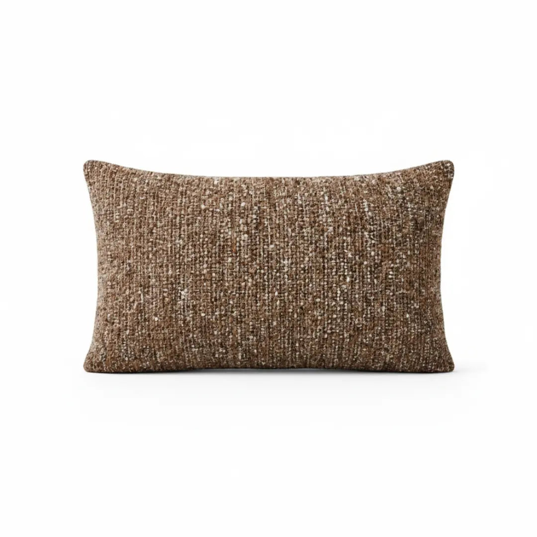 A&L °49 Bouclé Lumbar Cushion Cover - Textured Scatter Cushions