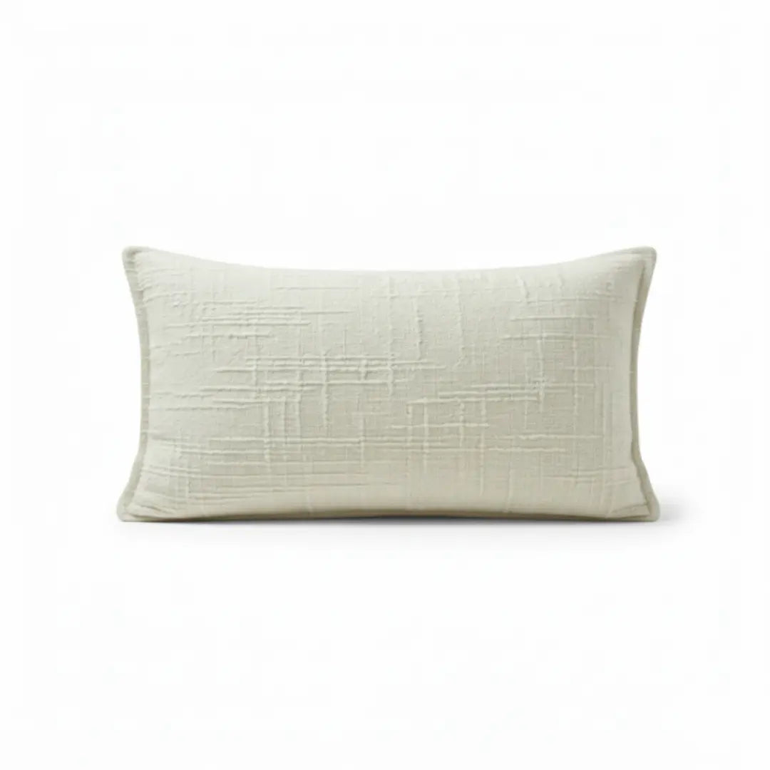 A&L °51 Textured Lumbar Scatter Cushion Cover - Decorative Cushion