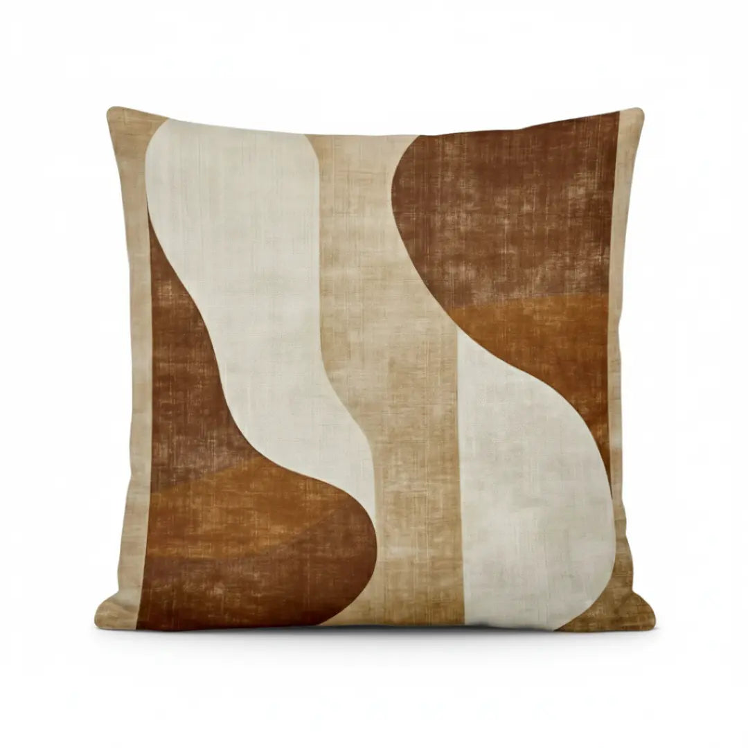 A&L °53 Abstract Cushion Cover - Wave Patterned Scatter Cushion