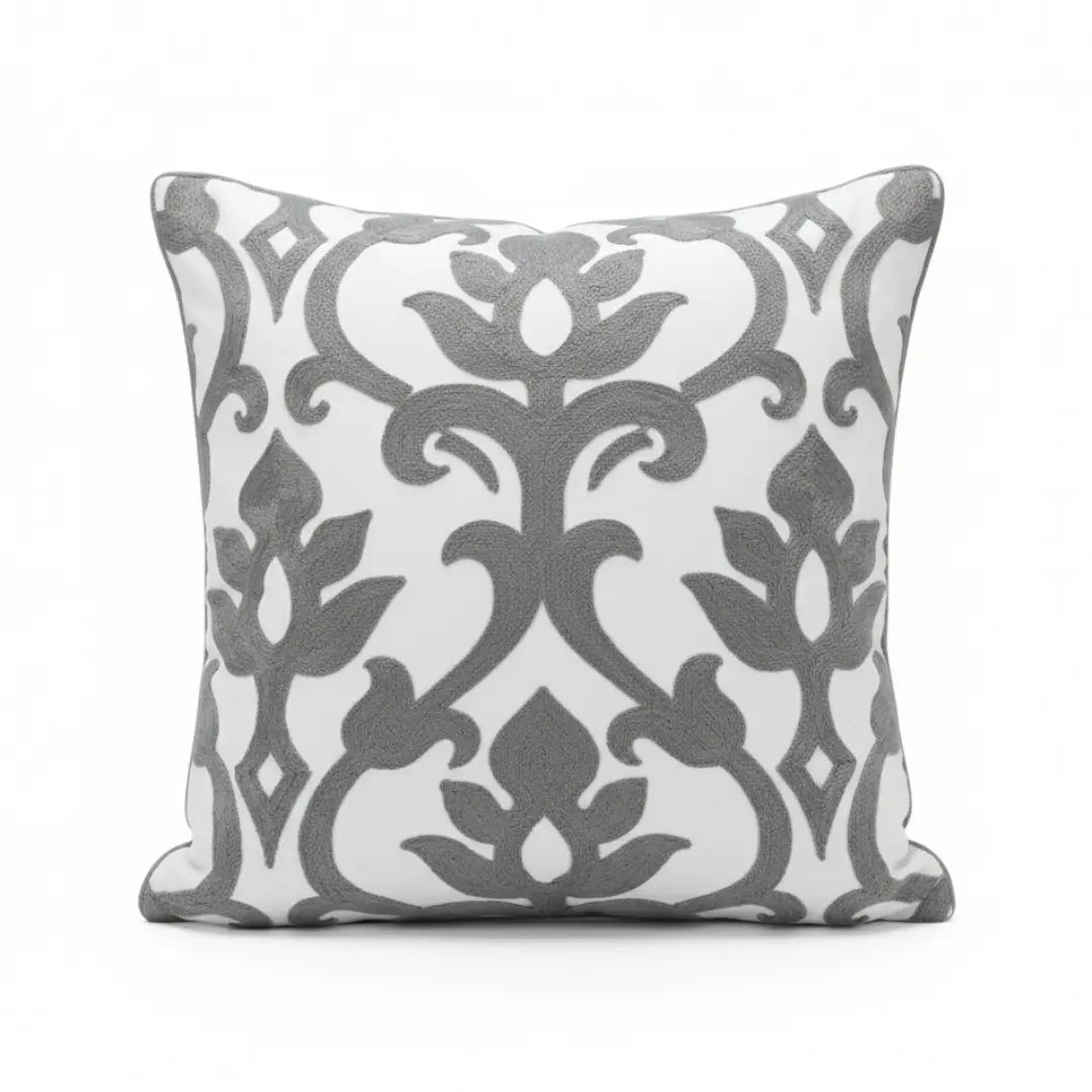 A&L °57 Embroidered Scatter Cushion Cover - Ornate Geometric Cushions