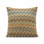 A&L °58 Boho Scatter Cushion Cover - Zigzag Patterned Square Cushions