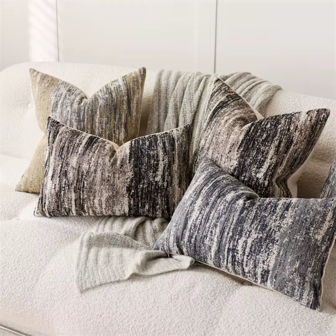 A&L °59 Textured Chenille Scatter Cushion Cover - Abstract Patterned