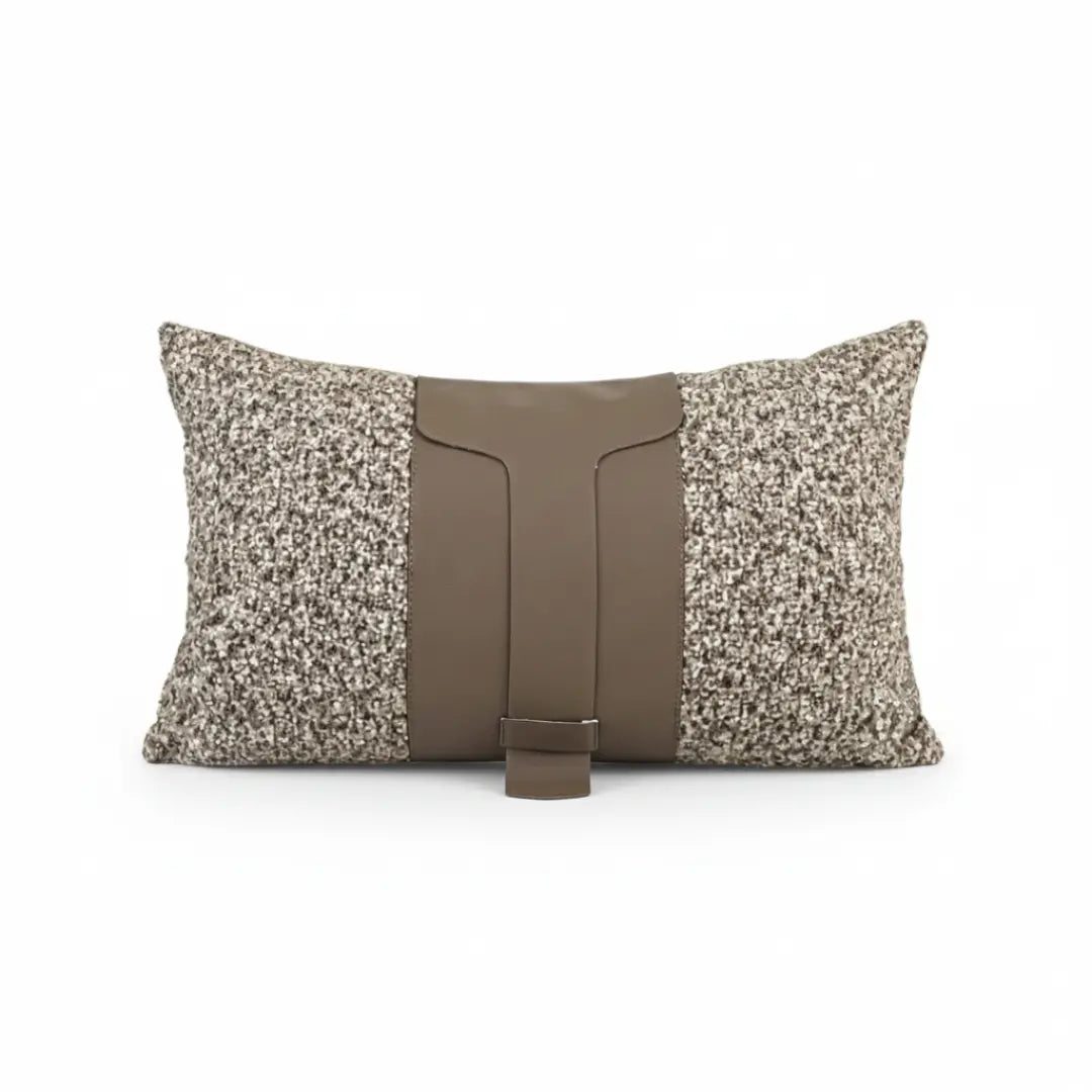 A&L °61 Modern Lumbar Cushion Cover - Patchwork Decorative Style