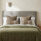A&L °61 Modern Lumbar Cushion Cover - Patchwork Decorative Style
