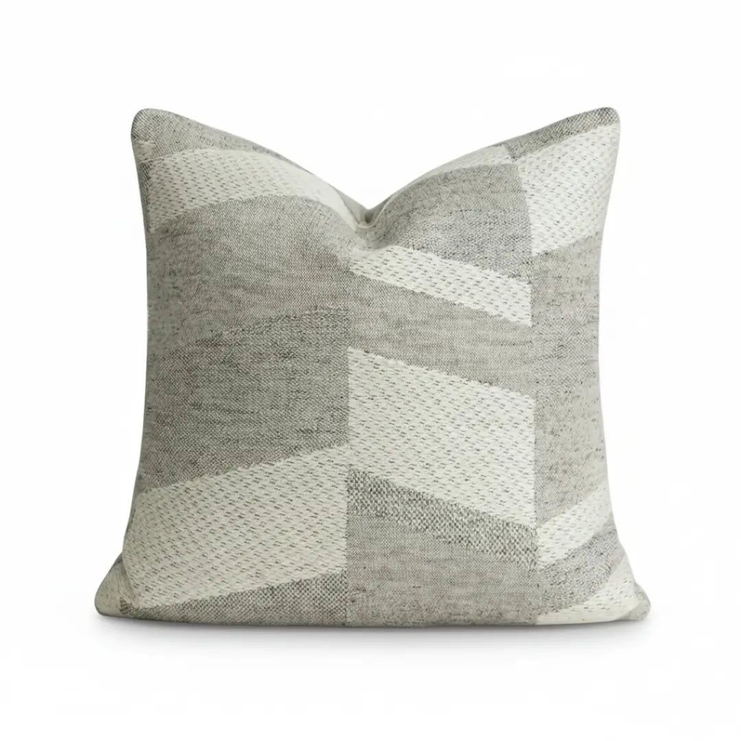 A&L °64 Modern Cushion Cover – Geometric Grey Cushions for Sofa