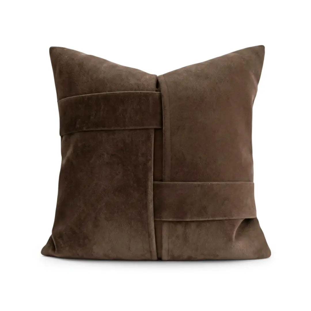 A&L °69 Modern Brown Cushion Cover – Soft Touch Scatter Cushion