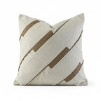 A&L °70 Diagonal Stripe Cushion Cover - Modern Scatter Cushion