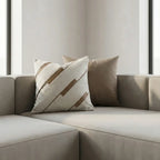 A&L °70 Diagonal Stripe Cushion Cover - Modern Scatter Cushion