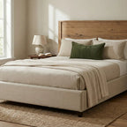 A&L °73 Textured Grid Lumbar Cushion Cover - Modern Decorative