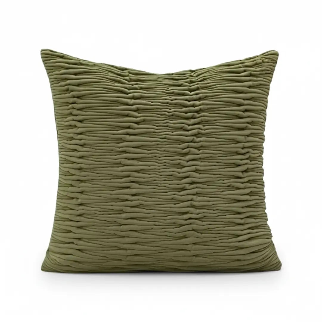 A&L °74 Ruched Textured Cushion Cover - Modern Scatter Cushion