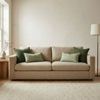 A&L °76 Woven Texture Cushion Cover - Decorative Accent for Sofa